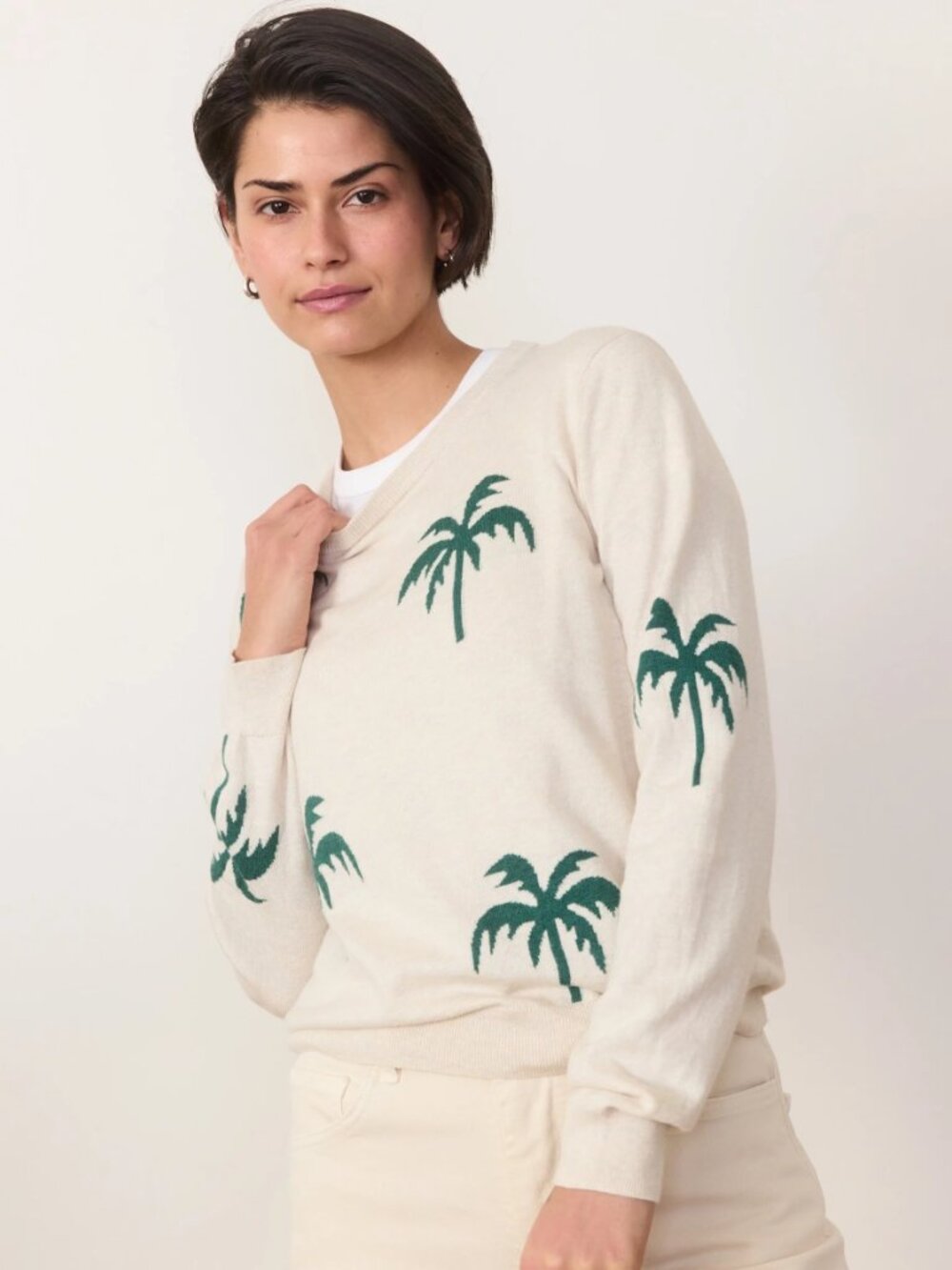 Marine Layer Sweater - Palms. LIKE NEW - Picture 9 of 11